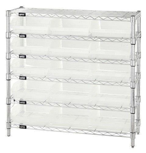 Clear-View Complete Bin Center WR6-36-1236-109CL