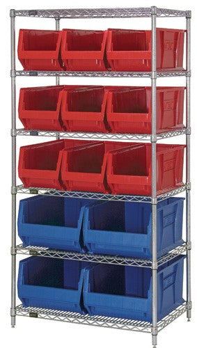 Hulk Wire Shelving System 30