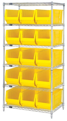 Hulk Wire Shelving System 30