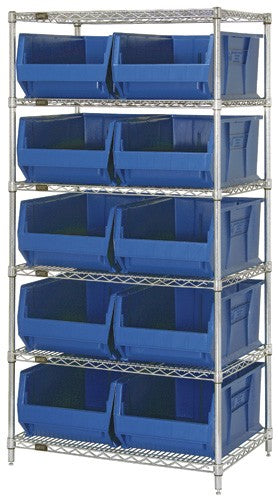 Hulk Wire Shelving System 30