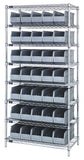 Stackable Shelf Bin Wire Shelving Packages WR8-461