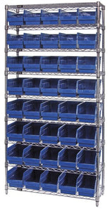 Store More 6" Shelf Bin Wire Shelving System WR9-204