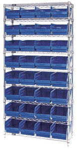 Store More 6" Shelf Bin Wire Shelving System WR9-214